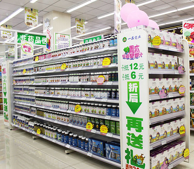 西藏藥店貨架定做案例圖與設(shè)計要點